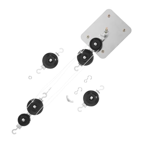 ABOOFAN 1 Set Flaschenzug Kit Magnetisches Wissenschafts Kit Für Materialpaket Für Wissenschaftliche Experimente Magnetische Zahnräder Für Flaschenzugsystem Für Kunststoff von ABOOFAN