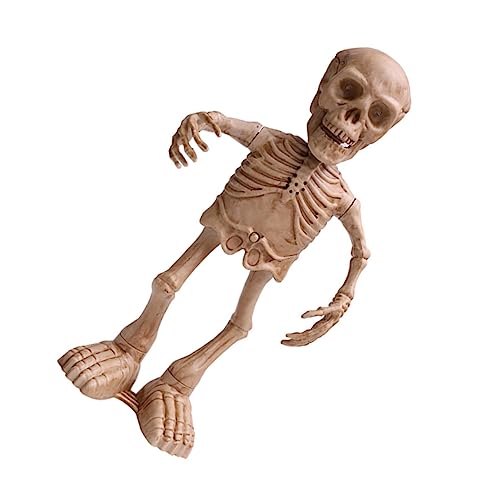 ABOOFAN 1Stk Halloween-Skelett elektrischer Skelettgeist Ornament Dekoration Dekor singendes Skelett lustiges tanzendes Skelett scheinen schmücken Geschenk Requisiten Kunststoffe von ABOOFAN