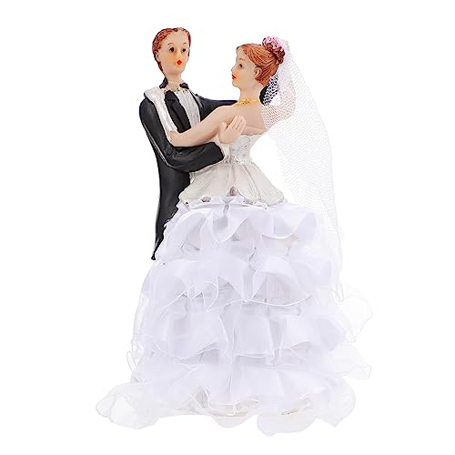 ABOOFAN Hochzeitstorte Ornamente Tanzen Braut Bräutigam Hause Ornament Kuchen Figurine Elegante von ABOOFAN