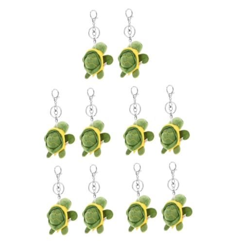 ABOOFAN 10 Stk Kuscheliger Schildkröten Schlüsselanhänger Plüsch Anhänger Bag Hanging Ornament für Tasche Rucksack und Schlüssel Weicher Stofftier Charms Geschenkidee ABOOFAN 10 Stk Kuscheliger Schildkröten Schlüsselanhänger Plüsch Anhänger Bag Hanging Ornament für Tasche Rucksack und Schlüssel Weicher Stofftier Charms Geschenkidee von ABOOFAN