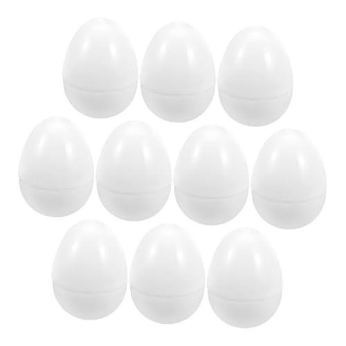 ABOOFAN 10 Stück Befüllbare Plastikeier für Ostern Leere Eier für DIY Dekorationen Osterparty Preise und Überraschungen Robuste Kunststoff Eier für Kreative Bastelprojekte ABOOFAN 10 Stück Befüllbare Plastikeier für Ostern Leere Eier für DIY Dekorationen Osterparty Preise und Überraschungen Robuste Kunststoff Eier für Kreative Bastelprojekte von ABOOFAN