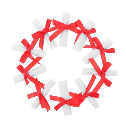 ABOOFAN 10 Stück Mini Abschlusszertifikate für Plüschpuppen Dekorative Abschlussfeier Accessoires Realistisch Gestaltete Zertifikate für Party Dekoration und Erinnerungen an Abschluss von ABOOFAN
