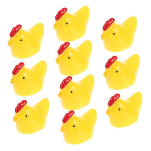 ABOOFAN 10 Stück Mini-Harz-Küken Mini-Hühnerspielzeug kleine Tierfiguren Hühnerfiguren-Statue Huhn-Gartendekoration aus Kunstharz Miniaturfiguren Mikro-Landschaftsdekor aus Harz Gelb ABOOFAN 10 Stück Mini-Harz-Küken Mini-Hühnerspielzeug kleine Tierfiguren Hühnerfiguren-Statue Huhn-Gartendekoration aus Kunstharz Miniaturfiguren Mikro-Landschaftsdekor aus Harz Gelb von ABOOFAN