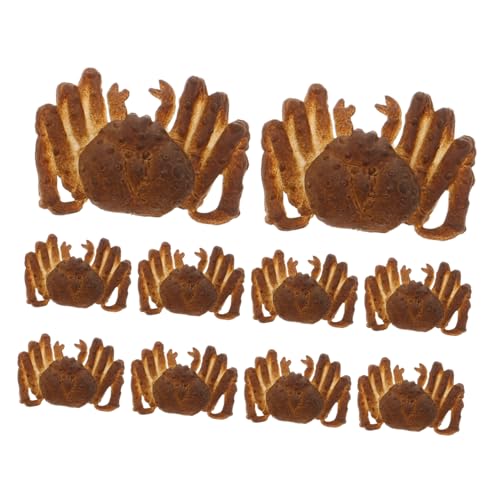 ABOOFAN 10 Stück Simulierte Krabbendekoration Mini Dekoration Küchen Dekorationsartikel Die Krabbenfigur Sea Animal Educational gefälschte Krabbe Mini-Krabbe Harz Coffee ABOOFAN 10 Stück Simulierte Krabbendekoration Mini Dekoration Küchen Dekorationsartikel Die Krabbenfigur Sea Animal Educational gefälschte Krabbe Mini-Krabbe Harz Coffee von ABOOFAN