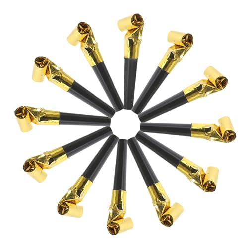ABOOFAN 100 Stück Partystimmung Weht Drache Prost Musikalischer Blasmusiker Noisemaker Geräuschmacher Lustig Partygeschenk Dekoration Krachmacher Jubeln Schlag Lärm Kind Hörner Golden P.s ABOOFAN 100 Stück Partystimmung Weht Drache Prost Musikalischer Blasmusiker Noisemaker Geräuschmacher Lustig Partygeschenk Dekoration Krachmacher Jubeln Schlag Lärm Kind Hörner Golden P.s von ABOOFAN