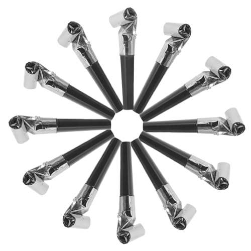 ABOOFAN 100 Stück Partystimmung weht Drache Macher Kind Erwachsene geformt Pfeifen Geburtstagsausbrüche lustige Party-Blowouts-Gebläse Partyversorgung Noisemaker Partygeschenk p.s Silber ABOOFAN 100 Stück Partystimmung weht Drache Macher Kind Erwachsene geformt Pfeifen Geburtstagsausbrüche lustige Party-Blowouts-Gebläse Partyversorgung Noisemaker Partygeschenk p.s Silber von ABOOFAN