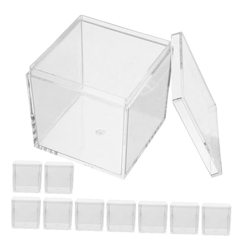 ABOOFAN 10Er Schachtel Musterkoffer Aufbewahrungsboxen Probe Anzeige Container Mineral Würfel übersichtliche Vitrinen quadratische Vitrine Acryl ABOOFAN 10Er Schachtel Musterkoffer Aufbewahrungsboxen Probe Anzeige Container Mineral Würfel übersichtliche Vitrinen quadratische Vitrine Acryl von ABOOFAN