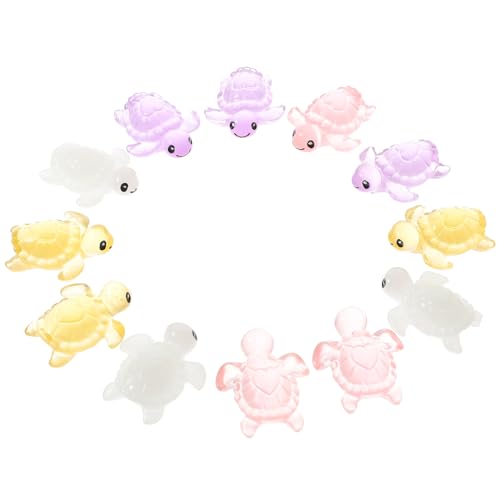 ABOOFAN 12pc Meeresschildkröte Minifiguren Leuchten Im Dunkeln Schildkröte Für Home Desktop Szene Dekoration ABOOFAN 12pc Meeresschildkröte Minifiguren Leuchten Im Dunkeln Schildkröte Für Home Desktop Szene Dekoration von ABOOFAN