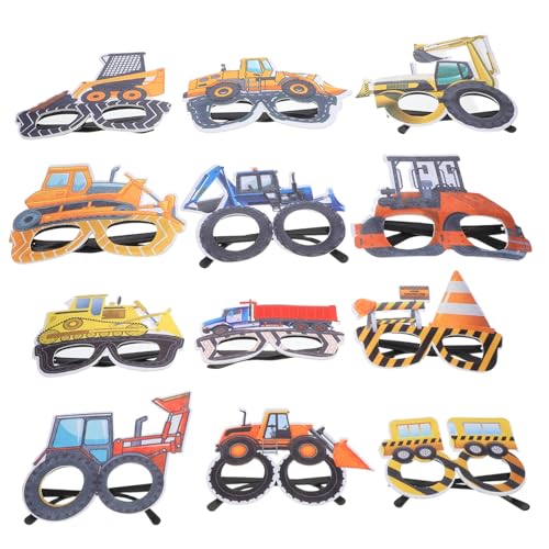 ABOOFAN 12 Stück Kinderbrille geburtstagsfeier dekorationen für den bau Baufahrzeuge Geburtstagsdekoration Geburtstagsfeierzubehör für den Bau Technik-Partydekorationen auto brille Plastik ABOOFAN 12 Stück Kinderbrille geburtstagsfeier dekorationen für den bau Baufahrzeuge Geburtstagsdekoration Geburtstagsfeierzubehör für den Bau Technik-Partydekorationen auto brille Plastik von ABOOFAN