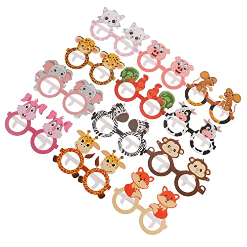 ABOOFAN 12 Stücke Tier Papier Brille Hase Halloween Hawaiian Lustige Papier Brille Waldtier Brille Sommerkleid Papier Brille Tiermuster Papier Brille Kind ABOOFAN 12 Stücke Tier Papier Brille Hase Halloween Hawaiian Lustige Papier Brille Waldtier Brille Sommerkleid Papier Brille Tiermuster Papier Brille Kind von ABOOFAN