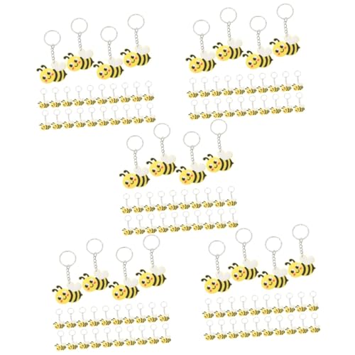 ABOOFAN 120 Stck Teiliges Schlüsselanhänger mit Niedlichen Cartoon Bienen aus Langlebigem Metall und Kreative Anhänger für Schlüssel Taschen und Geschenkideen Farbenfroh und ABOOFAN 120 Stck Teiliges Schlüsselanhänger mit Niedlichen Cartoon Bienen aus Langlebigem Metall und Kreative Anhänger für Schlüssel Taschen und Geschenkideen Farbenfroh und von ABOOFAN