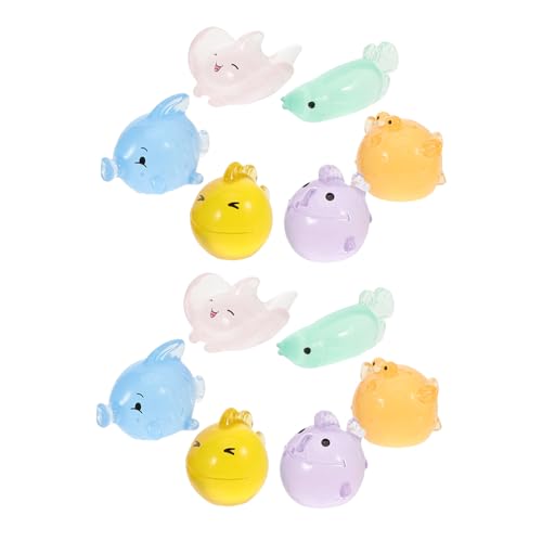 ABOOFAN 12Stücke Mini Tierfiguren Leuchtende Harz Fische für Aquariendekoration Niedliche Kreaturen für Fischbecken und Heimdekoration Aquarium Zubehör ABOOFAN 12Stücke Mini Tierfiguren Leuchtende Harz Fische für Aquariendekoration Niedliche Kreaturen für Fischbecken und Heimdekoration Aquarium Zubehör von ABOOFAN