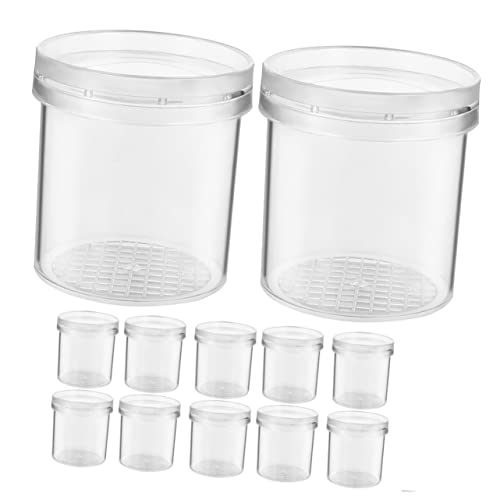 ABOOFAN 15 Stück Insekten-Beobachtungsbecher klein Bug-Viewer für drinnen Insektentöpfe Tierkäfig Haushaltsbehälter Catcher-Zuschauer Fänger Tierbehälter Container Plastik ABOOFAN 15 Stück Insekten-Beobachtungsbecher klein Bug-Viewer für drinnen Insektentöpfe Tierkäfig Haushaltsbehälter Catcher-Zuschauer Fänger Tierbehälter Container Plastik von ABOOFAN