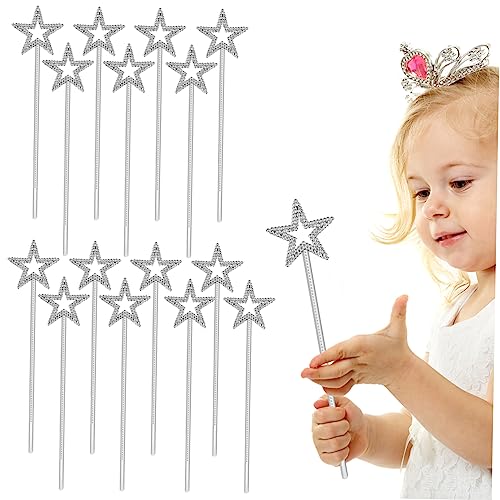 ABOOFAN 15Stücke Teiliges Feenstäbe aus Kunststoff Glitzernde Zauberstäbe für Kindergeburtstag Partydeko und Cosplay Requisiten für Dress Up Events und Bühnenaufführungen ABOOFAN 15Stücke Teiliges Feenstäbe aus Kunststoff Glitzernde Zauberstäbe für Kindergeburtstag Partydeko und Cosplay Requisiten für Dress Up Events und Bühnenaufführungen von ABOOFAN