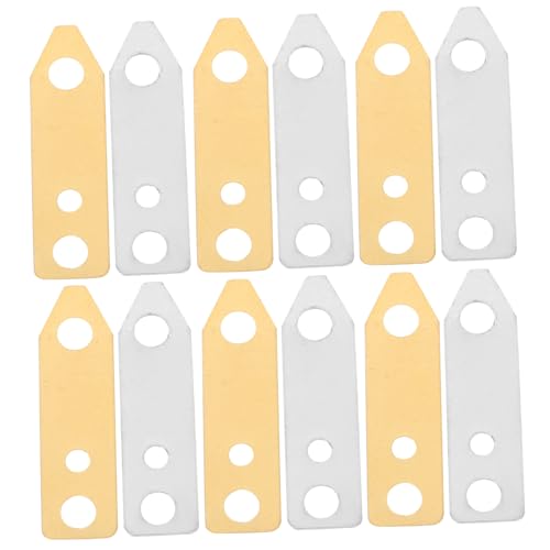 ABOOFAN 1Satz Elektrodenblätter aus Kupfer Zink für Kinderexperimente Teiliges zur Stromerzeugung aus DIY Experimentiermaterial für Interaktive Wissenschaftsprojekte von ABOOFAN