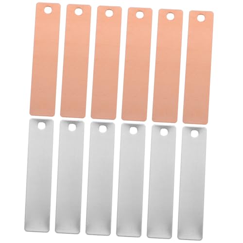 ABOOFAN 1Satz Zinkanoden Kupferanoden Elektrodenmaterial für DIY Obststromerzeugung für Experimente im Klassenzimmer Praktische Anwendungen Interaktive Lernspiele von ABOOFAN