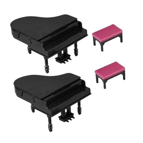 ABOOFAN 2 Sätze Teiliges Puppenhaus Piano Hocker für Miniatur Szenen Diy Projekte Kreatives für Dekoration und Feiern ABOOFAN 2 Sätze Teiliges Puppenhaus Piano Hocker für Miniatur Szenen Diy Projekte Kreatives für Dekoration und Feiern von ABOOFAN