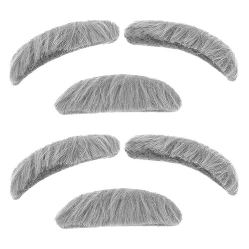 ABOOFAN Halloween-Essential Selbstklebende Bart- Und Augenbrauen-Requisiten Für Alte Männer – Ideal Für Cosplay Und Bühne ABOOFAN Halloween-Essential Selbstklebende Bart- Und Augenbrauen-Requisiten Für Alte Männer – Ideal Für Cosplay Und Bühne von ABOOFAN