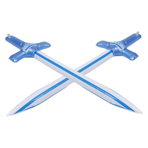 ABOOFAN 2 Stück Aufblasbare Schwerter für Kostüm und Bühnenperformance PVC Piratenschwert Requisite für Themenparty Schnell Aufblasbar Vielseitig für Innen und Außenfeiern Hanukkah ABOOFAN 2 Stück Aufblasbare Schwerter für Kostüm und Bühnenperformance PVC Piratenschwert Requisite für Themenparty Schnell Aufblasbar Vielseitig für Innen und Außenfeiern Hanukkah von ABOOFAN