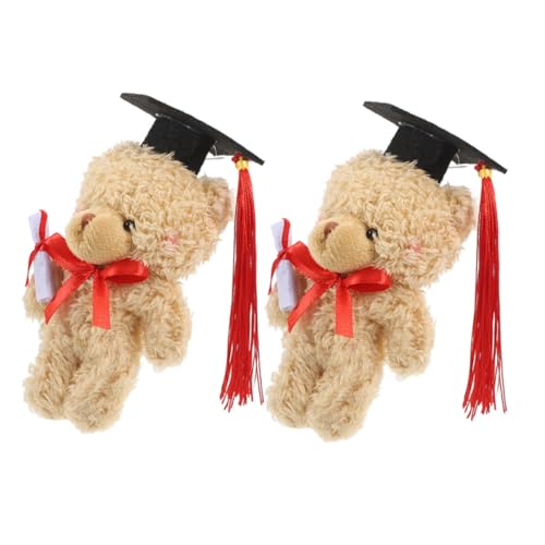 ABOOFAN 2 Stück Dr. Bärenpuppe Abschluss-Stofftier Herzlichen Glückwunsch Grad Animal Dolls abschluss ausgestopfte bären Bärentierpuppen abschluss ausgestopfter bär Plüsch Hellbraun ABOOFAN 2 Stück Dr. Bärenpuppe Abschluss-Stofftier Herzlichen Glückwunsch Grad Animal Dolls abschluss ausgestopfte bären Bärentierpuppen abschluss ausgestopfter bär Plüsch Hellbraun von ABOOFAN