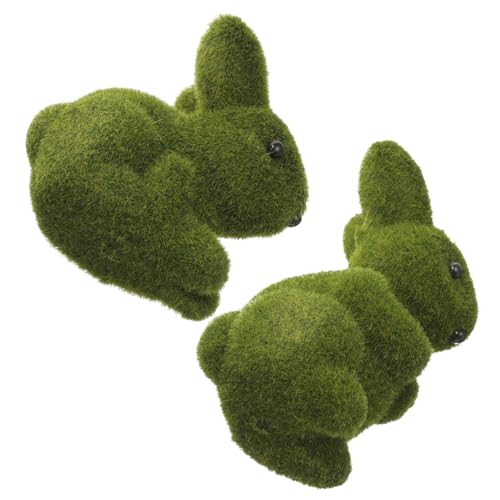 ABOOFAN 2 Stück Flocken Kaninchen Dekoration Niedliche Rabbit Figur für Zuhause Garten Büro und Ostern Fotorequisiten für Unvergessliche ABOOFAN 2 Stück Flocken Kaninchen Dekoration Niedliche Rabbit Figur für Zuhause Garten Büro und Ostern Fotorequisiten für Unvergessliche von ABOOFAN