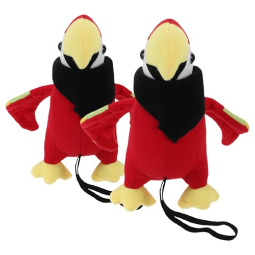ABOOFAN 2 Stück Piraten Kostüm Zubehör Plüsch Papagei für Schulter Realistisches Parrot Ornament für Halloween Karneval und Cosplay Veranstaltungen ABOOFAN 2 Stück Piraten Kostüm Zubehör Plüsch Papagei für Schulter Realistisches Parrot Ornament für Halloween Karneval und Cosplay Veranstaltungen von ABOOFAN