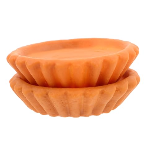 ABOOFAN 2 Stück Simulierte Eiertartkruste -Requisiten künstliche Torte Kruste Foto Requisite Simulationsdessert Küchenrequisite für den Dessertladen Shop-Zubehör PVC Schokolade ABOOFAN 2 Stück Simulierte Eiertartkruste -Requisiten künstliche Torte Kruste Foto Requisite Simulationsdessert Küchenrequisite für den Dessertladen Shop-Zubehör PVC Schokolade von ABOOFAN