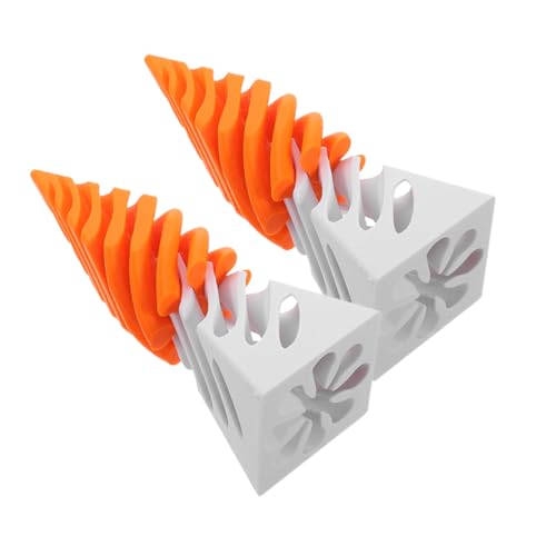 ABOOFAN 2 Stück Spiralkegeldekoration Kleines Zappelspielzeug Büro-Fidget- für den Schreibtisch Pyramidenspielzeug zappeln Teenager Fidget- fürs Büro Plastik von ABOOFAN
