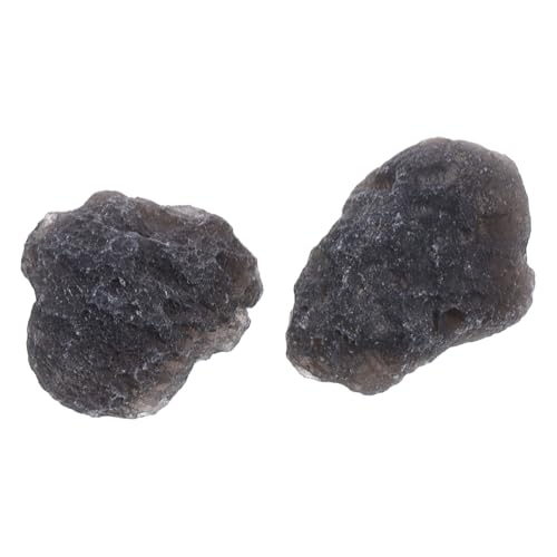 ABOOFAN 2 Stück Steinmeteoriten Proben Lehrmittel Schülerunterricht Meteoriten Unterricht Im Klassenzimmer Meteoriten Unregelmäßige Steinprobe Meteoritenfelsen Meteoriten von ABOOFAN