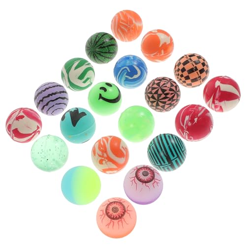 ABOOFAN 20 Stück Bunte Hüpfbälle mit Augenmuster Kreatives für Elastisch und Geruchlos für Freizeitaktivitäten und Spielspaß Zufällige Farbe ABOOFAN 20 Stück Bunte Hüpfbälle mit Augenmuster Kreatives für Elastisch und Geruchlos für Freizeitaktivitäten und Spielspaß Zufällige Farbe von ABOOFAN
