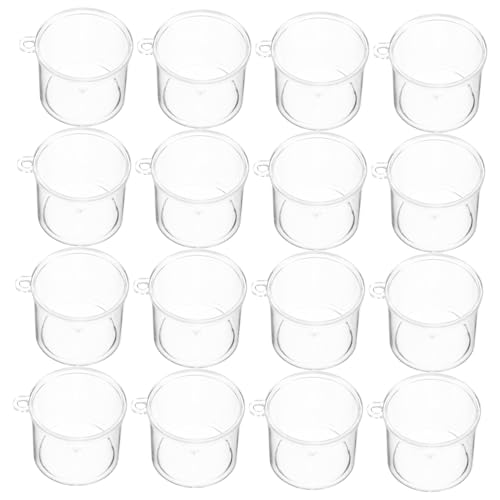 ABOOFAN 20 Stück Mini Mousse Cup Puppenhaus-Ornament Mini-moussebecher Mini Clear Cup Mini-eisbecher Mini-puddingbecher Winzige Milchbecher Transparent Plastik ABOOFAN 20 Stück Mini Mousse Cup Puppenhaus-Ornament Mini-moussebecher Mini Clear Cup Mini-eisbecher Mini-puddingbecher Winzige Milchbecher Transparent Plastik von ABOOFAN