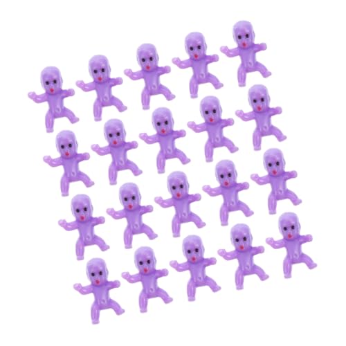 ABOOFAN 20 Stück Teiliges Mini Kunststoff Figuren für Shower Partydekorationen Langlebig Vielseitig Einsetzbar als Kuchen oder Tischdeko Geeignet als und Partytütenfüller von ABOOFAN