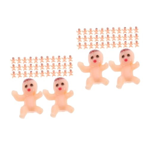 ABOOFAN 200 Stck Mini Puppen Dekorationen aus Kunststoff Hautfarbe Zufälliger Stil Sichere Shower Party Deko Geburtstagsfeier und Partygeschenke für Kleinkinder ABOOFAN 200 Stck Mini Puppen Dekorationen aus Kunststoff Hautfarbe Zufälliger Stil Sichere Shower Party Deko Geburtstagsfeier und Partygeschenke für Kleinkinder von ABOOFAN