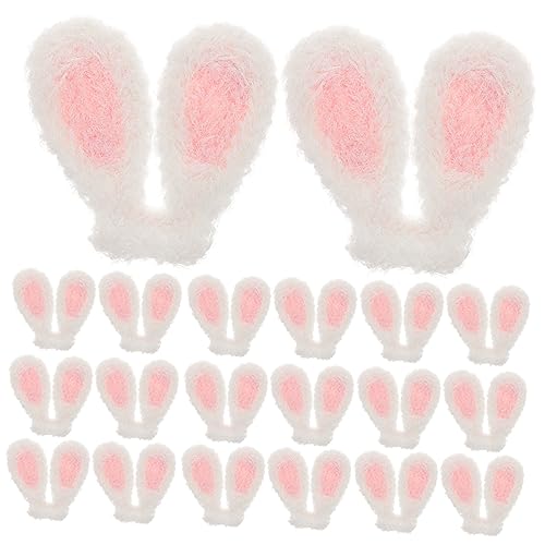 ABOOFAN 20St Hasenohren selber machen Plüsch Haarspangen selber machen Hasenohrschmuck aus Filz Figuren tragen Hasenohr für Schmuck kreativer Hasenohr-Anhänger Stoff Weiß ABOOFAN 20St Hasenohren selber machen Plüsch Haarspangen selber machen Hasenohrschmuck aus Filz Figuren tragen Hasenohr für Schmuck kreativer Hasenohr-Anhänger Stoff Weiß von ABOOFAN