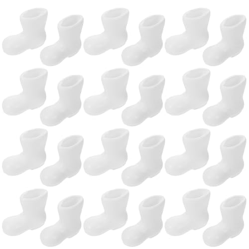 ABOOFAN 25 Paar Mini-Weihnachtsmannstiefel Winzige Plastikstiefel Weihnachtsmannschuhe Zum Basteln Weihnachtsdekoration Für Puppenhäuser ABOOFAN 25 Paar Mini-Weihnachtsmannstiefel Winzige Plastikstiefel Weihnachtsmannschuhe Zum Basteln Weihnachtsdekoration Für Puppenhäuser von ABOOFAN