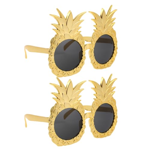ABOOFAN 2Pcs Ananas -Geformte Für Hawaiianische Luau Fun Novelty -Partybrille Für Erwachsene Kinder Tropische Fruchtthema -Accessoires Für Strand Sommerparty Karneval ABOOFAN 2Pcs Ananas -Geformte Für Hawaiianische Luau Fun Novelty -Partybrille Für Erwachsene Kinder Tropische Fruchtthema -Accessoires Für Strand Sommerparty Karneval von ABOOFAN