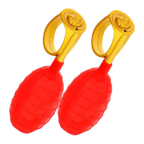 ABOOFAN 2Stücke Wasserspritz Ring für Aprilscherze Verstellbare Fingergrößen für Partys und Spaß mit Freunden zu Aktivieren Neuartige Streichartikel von ABOOFAN