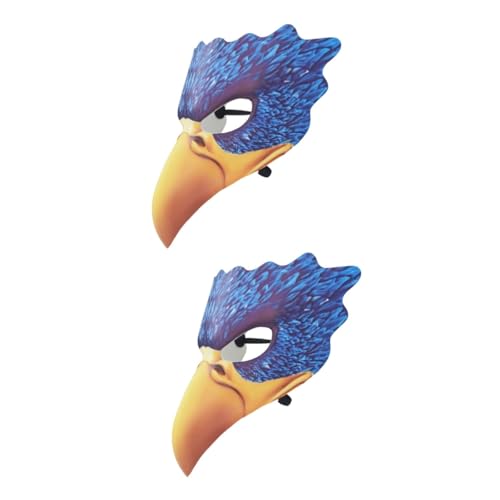 ABOOFAN 2stücke Halloween Vogelmaske Mit Flügeln Kreative Horror- Für Cosplay Und Leichtem Material Blau Meisten Erwachsenen ABOOFAN 2stücke Halloween Vogelmaske Mit Flügeln Kreative Horror- Für Cosplay Und Leichtem Material Blau Meisten Erwachsenen von ABOOFAN