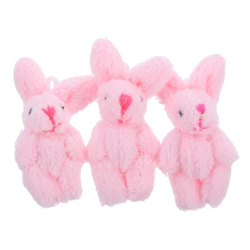ABOOFAN 3 Stück Mini Plüsch Hasen Figuren Niedliche Miniatur Kaninchen Deko für Puppenhaus Mikro Landschaft Basteln und Wohnkultur ABOOFAN 3 Stück Mini Plüsch Hasen Figuren Niedliche Miniatur Kaninchen Deko für Puppenhaus Mikro Landschaft Basteln und Wohnkultur von ABOOFAN
