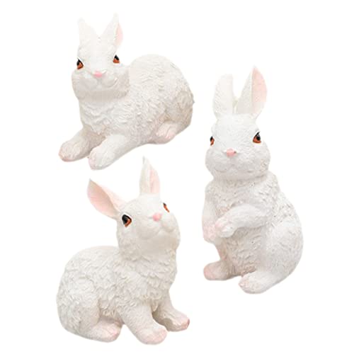 ABOOFAN 3 Stücke Kaninchen dekorative Ornamente hasenfiguren Easter Bunny Hase Plüsch Hamster Hasendekor Kaninchen schmücken Hasen-Ornamente Ostern tierdekor Häschen-Statue Harz ABOOFAN 3 Stücke Kaninchen dekorative Ornamente hasenfiguren Easter Bunny Hase Plüsch Hamster Hasendekor Kaninchen schmücken Hasen-Ornamente Ostern tierdekor Häschen-Statue Harz von ABOOFAN