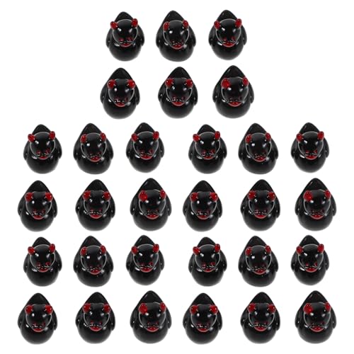 ABOOFAN 30 Kleine Enten Aus Kunstharz: Mini-tierfiguren – Enten-Ornamente Für DIY-feengarten, Moos-Terrarium Und Heimdekoration, Kreative von ABOOFAN