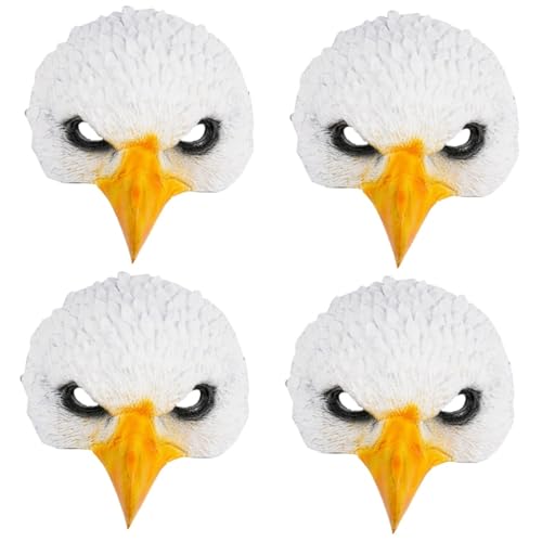 ABOOFAN 4 Stück Adler Adler Halloween Tier Gruselig Party Supplies Karneval Party Adler Tier Eule Dress Up Kostüme Mann Weiß PU Bequem ABOOFAN 4 Stück Adler Adler Halloween Tier Gruselig Party Supplies Karneval Party Adler Tier Eule Dress Up Kostüme Mann Weiß PU Bequem von ABOOFAN