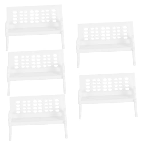 ABOOFAN 5 Stück Mini-Parkstuhl Puppensessel Wohnstuhl Mini Doll House Kitchen Ware Miniaturstühle zum Basteln Miniatur-Couch Miniatur-Sofastuhl Partystühle Plastik Weiß ABOOFAN 5 Stück Mini-Parkstuhl Puppensessel Wohnstuhl Mini Doll House Kitchen Ware Miniaturstühle zum Basteln Miniatur-Couch Miniatur-Sofastuhl Partystühle Plastik Weiß von ABOOFAN
