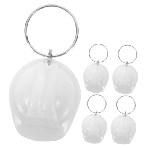 ABOOFAN 5 Stück Mini-schlüsselanhänger Mit Schutzhelm: Mini-bauhelm-schlüsselanhänger Für Ingenieure Und Baubegeisterte – Partygeschenke, Handtaschen-ornamente von ABOOFAN