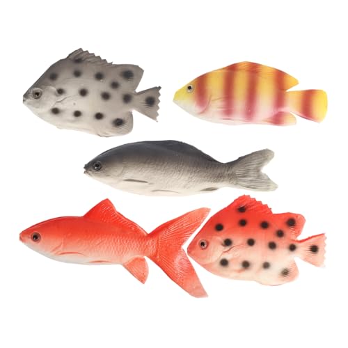 ABOOFAN 5 Stück Simulation Fischmodell Gefälschte Fischdekoration Simulation Realistischer Fischfiguren Kinderspielzeug Fischverzierung Gefälschtes Tiermodell Tierfigur Pu ABOOFAN 5 Stück Simulation Fischmodell Gefälschte Fischdekoration Simulation Realistischer Fischfiguren Kinderspielzeug Fischverzierung Gefälschtes Tiermodell Tierfigur Pu von ABOOFAN