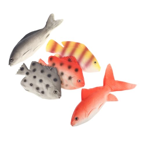 ABOOFAN 5stücke Künstliches Fischmodell Teiliges Realistische Fische Für Aquarien-Dekoration Lehrmittel Und Spielzeug Detailgetreu Gestaltet Für Kunst Und Bildungsanwendungen ABOOFAN 5stücke Künstliches Fischmodell Teiliges Realistische Fische Für Aquarien-Dekoration Lehrmittel Und Spielzeug Detailgetreu Gestaltet Für Kunst Und Bildungsanwendungen von ABOOFAN
