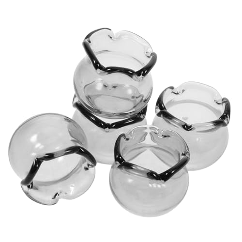 ABOOFAN 5stücke Miniatur-Aquarium Aus Glas Winziges Fischglas Goldfischglas Modell Puppenhauszubehör Für Mikrolandschaft Und Puppenhausmöbel ABOOFAN 5stücke Miniatur-Aquarium Aus Glas Winziges Fischglas Goldfischglas Modell Puppenhauszubehör Für Mikrolandschaft Und Puppenhausmöbel von ABOOFAN