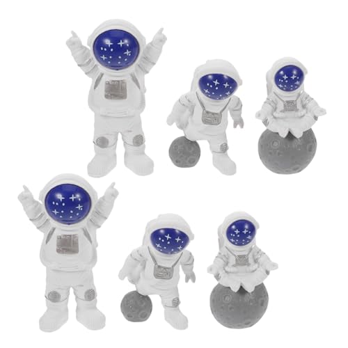 ABOOFAN 6 Stück Teiliges Astronaut Resin Weltraum-thema Detailreiche Mini-figuren für Kindergeburtstag Shower Tortendeko Wiederverwendbar Bunte Raumfahrer Deko ABOOFAN 6 Stück Teiliges Astronaut Resin Weltraum-thema Detailreiche Mini-figuren für Kindergeburtstag Shower Tortendeko Wiederverwendbar Bunte Raumfahrer Deko von ABOOFAN