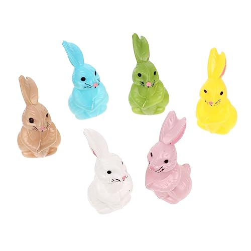 ABOOFAN 6St Osterdekorationen für kinderspielzeug osterngeschenk Stimulation Tier Dekoration Ostergeschenk Hase Badespielzeug Ostertierfigur Festival-Tier-Ornament Plastik ABOOFAN 6St Osterdekorationen für kinderspielzeug osterngeschenk Stimulation Tier Dekoration Ostergeschenk Hase Badespielzeug Ostertierfigur Festival-Tier-Ornament Plastik von ABOOFAN