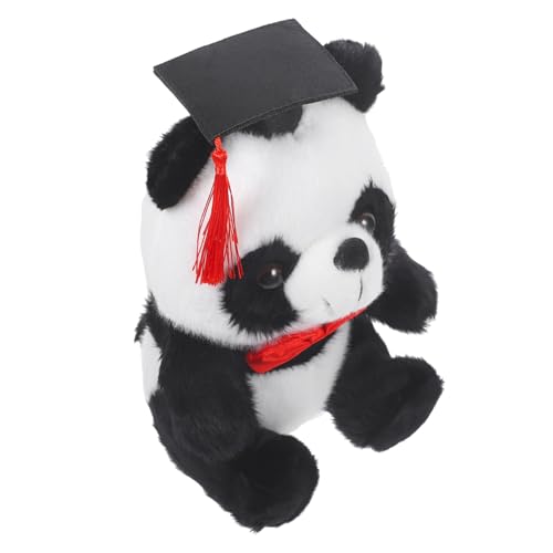 ABOOFAN Abschluss Plüsch Panda Puppe mit Doktorhut Niedliches für Abschlussfeiern und Langlebig Erinnerungsstück für Frauen und Studenten Perfektes ABOOFAN Abschluss Plüsch Panda Puppe mit Doktorhut Niedliches für Abschlussfeiern und Langlebig Erinnerungsstück für Frauen und Studenten Perfektes von ABOOFAN